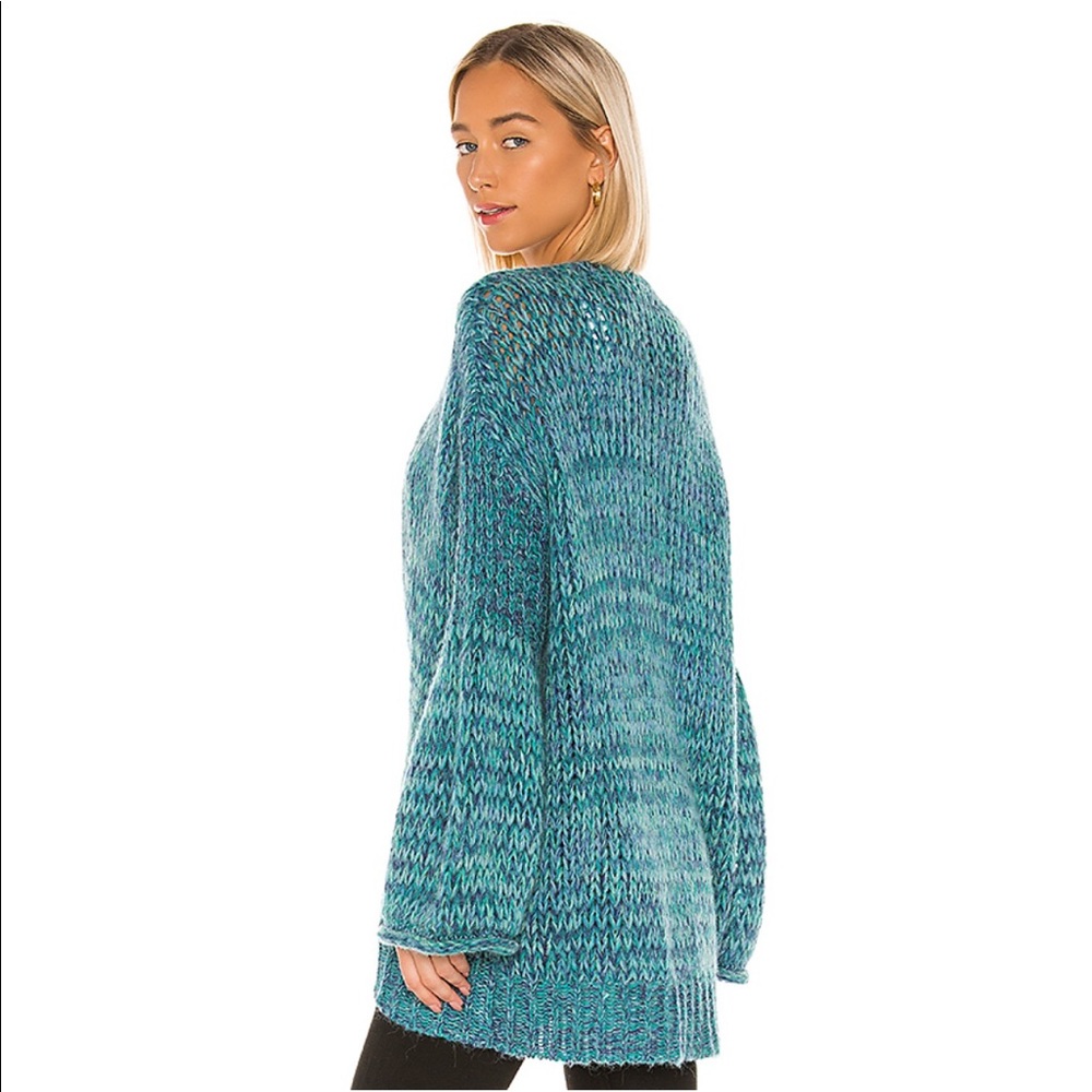Home Town Wood Knit Loose Fit Cardigan - Picture 4 of 8